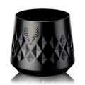 Viski Paragon Stainless Steel Whiskey Taster Tumbler Cup, Insulated Ceramic Lined Metal Cocktail Glass for Patio, Outdoor Party, Wedding Gifts, Drink Lover Gifts, 8 oz, Set of 1, Obsidian Black