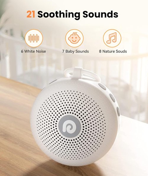 Dreamegg BabySleep Ease Bundle - Sleep Lite D11Max with Sound Machine & Night Light for Kids