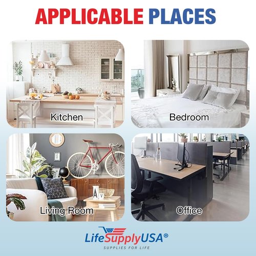 30610 True HEPA Filter Replacement Compatible with Hunter 30611, 40882, 40884, 408841 Air Purifiers by LifeSupplyUSA