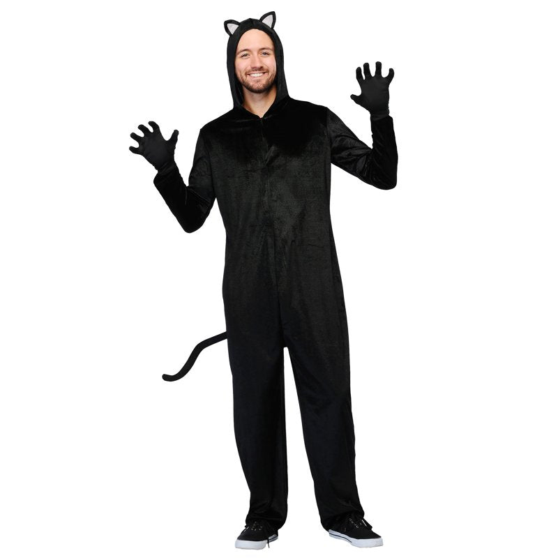Plus Size Black Cat Costume for Women 4X Halloween Fancy Dress