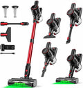 Skiennix Cordless Vacuum Cleaner - 45KPA Powerful Suction, 45Mins Runtime | 8-in-1 Anti-Tangle Design for Home & Pet Hair