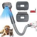Pet Dog Grooming Attachment Kit Compatible with Dyson V7 V8 V10 V11 V12 V15 Vacuums (Not for V6), Dog Deshedding Brush Attachment for Shedding Grooming, Hair Grooming Tools for Dog and Cat, 6 Pack