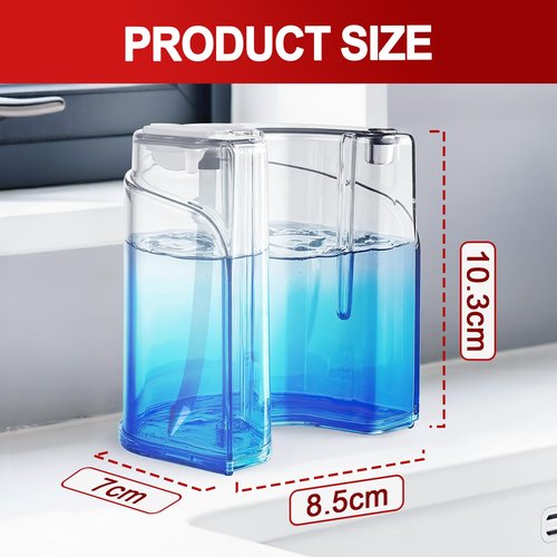 Replacement Removable Water Tank for MissSteam KS-7885 Steam Mop - 350ml Leak-Proof Refillable Water Reservoir Compatible with MissSteam High-Temp Floor Steamer