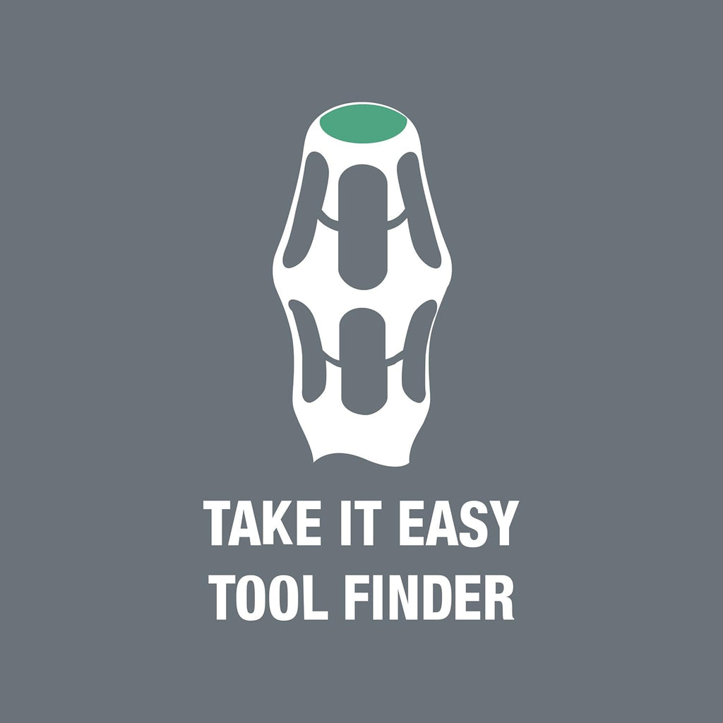 Wera Kraftform Plus Insulated Screwdriver Set - 6-Piece Professional Tool Kit for Electricians