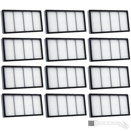 StylishClean 12 Pack Replacement Filter compatible for Roomba s9 (9150) s9+ s9 Plus (9550) s Series Robot Vacuum Cleaner