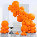PartyWoo Orange Balloons - 140-Piece Matte Balloon Arch Kit for Thanksgiving & Baby Showers | 5-18 Inch Sizes