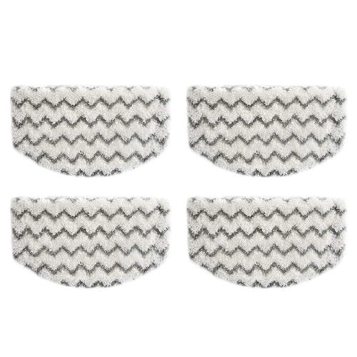 4 Pack 1940 Steam Mop Pads for Bissell PowerFresh Steam Mop 1806 1544 1440 2075A 2685A Series, Model 19402 19404 19408 1940a 1940q 1940t B0006 B0017 Replacement Parts, Microfiber Washable, Reusable