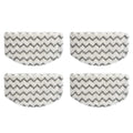 4 Pack 1940 Steam Mop Pads for Bissell PowerFresh Steam Mop 1806 1544 1440 2075A 2685A Series, Model 19402 19404 19408 1940a 1940q 1940t B0006 B0017 Replacement Parts, Microfiber Washable, Reusable