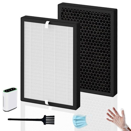 GL-FS32 Filter Compatible with MOOKA/KOIOS GL-FS32 & Azeus GL-FS32 Air Purifi-er, 3-in-1 True HEPA for Mooka GL-FS32 true hepa Replacement Filter, 2-Pack