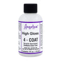Angelus High Gloss 4-Coat Scratch-Resistant Leather Sealer – Durable, Flexible, Clear Coat Protection for Leather Shoes, Bags, Jackets & More - High Gloss Finish - 4 Fl Oz
