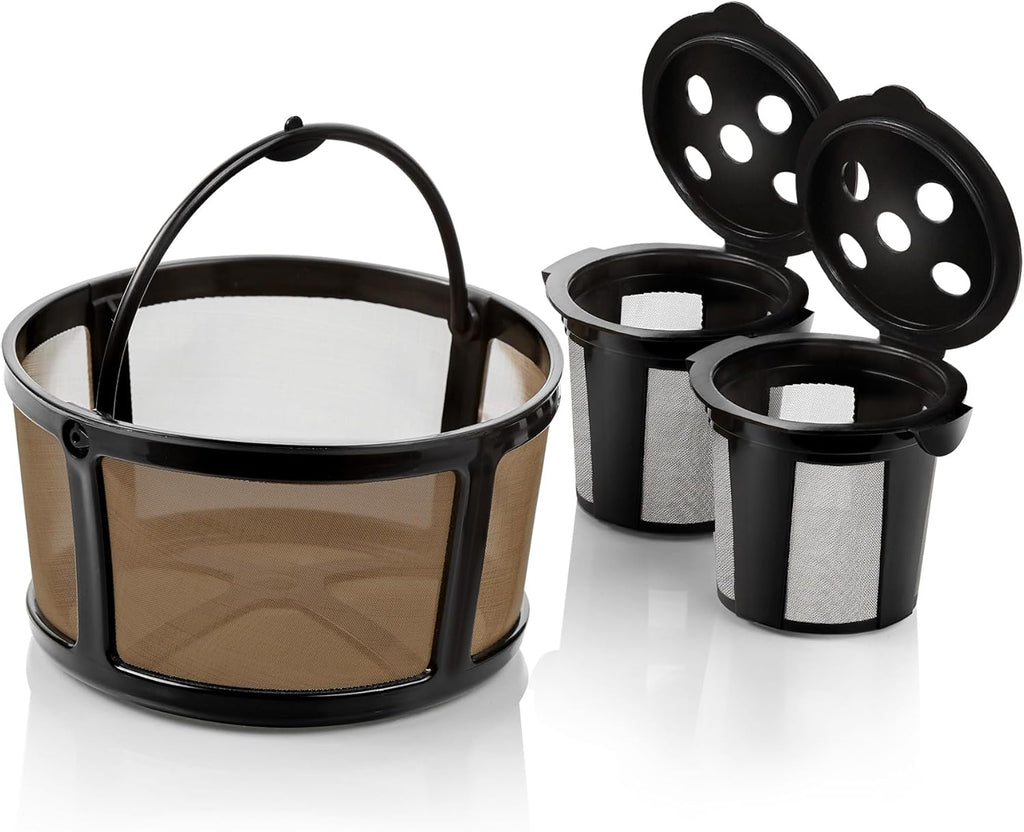 Skiennix Reusable K Cups - Eco-Friendly Coffee Filter for Keurig K-Duo | MultiStream Technology