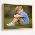 Skiennix Personalized Canvas Prints - Stunning Photo on Canvas (Gold, 16x20) | Perfect Wall Art for Home Decor and Gifts