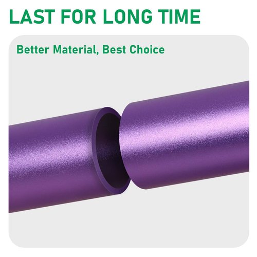 Klypticfit Replacement Extension Wand Tube Quick Release Compatible with Dyson V15 V11 V10 V8 V7 Vacuum Accessories Parts, 28.7in Extension Cleaner Attachment for Home Office Purple