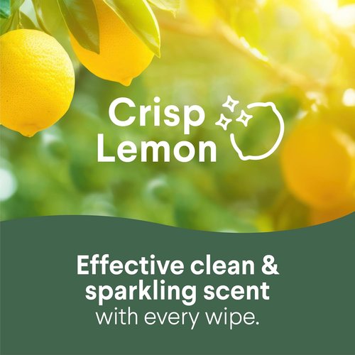 Clorox Disinfecting Cleaning Wipes - Bleach-Free Fresh Scent & Crisp Lemon | 75 Count, Pack of 3