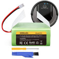 FirstPower 3.2Ah RVBAT850 Battery - Replace for Shark Vacuum Battery Replacement, Shark Ion Robot R75, RV761, RV850C, RV1000S, RV1100VL, RV101AE, UR1000SR, RV700_N, RV720_N Vacuum Cleaners