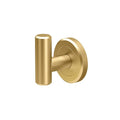 Gatco 4235 Latitude II, Robe Hook, Brushed Brass/Wall Mount 2.25" W Double Robe Hook, Towel Hook