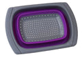 Purple Collapsible Silicone Kitchen Colander/Strainer