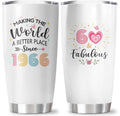 CVROY 60th Birthday Gifts for Women Tumbler 20OZ 1PC, 60th Birthday Decorations for Woman, 60 Year Old Birthday Gift, 60 Year Old Woman Present, Happy 60th Birthday for Her