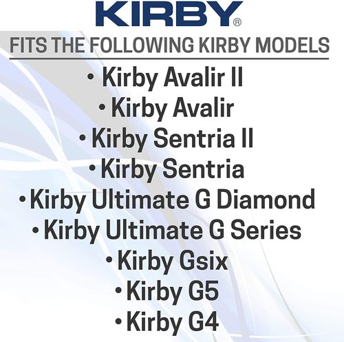 Kirby Vacuum Bags G4, G5, G6 – Genuine Micron Magic Filtration, 9-Pack – Part #197394, Universal Fit for Kirby Generation Series