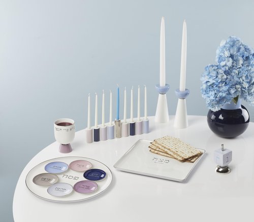 kate spade new york Oak Street Menorah, Traditional Hanukkah, Indoor Decor, Decorations