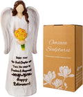 Skiennix Retirement Gifts for Women - Hand-Painted 7.3" Resin Angel Figurine | Perfect for Nurses, Teachers & Friends