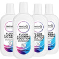 JXXAMZ33 Tineco Cleaning Solution Compatible – 4 Pack (500ml Each, 2L Total) Tineco Floor Cleaner Refill, Multi-Surface Floor Cleaning Solution for iFloor & Floor One, Residue-Free & Pet Safe