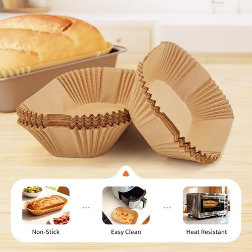 Loaf Pan Liners,160Pcs Parchment Paper Liners for Baking Bread 9x5 Inch,Non-Stick Parchment Bread Liners, Disposable Pan Liners for Baking,9.5x5 Bread Pan Liners