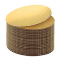 Bekoetoz 40 Pack Cake Boards Round 10 Inch Disposable Cake Plate Corrugated Cardboard Circles Cake Base Decorating Supplies (Gold 10")