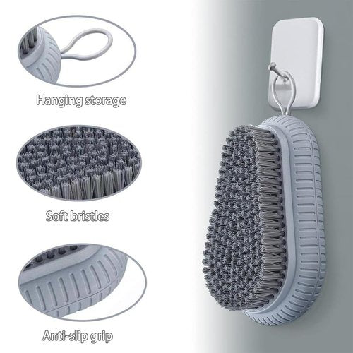 Cleaning Scrub Brush for Laundry Carpet - Carpet Cleaning Brush, Laundry Brush for Stains on Clothes, Scrub Brushes for Cleaning, Laundry Scrub Brushes for Clean Carpet,Clothes,Shoes,Tile etc. 2 Pack