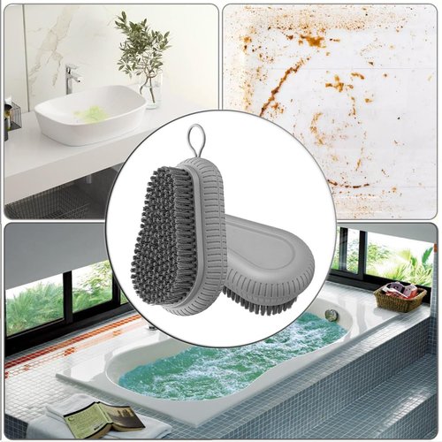 Cleaning Scrub Brush for Laundry Carpet - Carpet Cleaning Brush, Laundry Brush for Stains on Clothes, Scrub Brushes for Cleaning, Laundry Scrub Brushes for Clean Carpet,Clothes,Shoes,Tile etc. 2 Pack