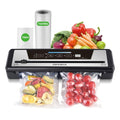 DIKEIBAS Vacuum Sealer Machine | Powerful 85kPa Suction | Bags and Cutter Included | Compact One-Touch Automatic Food Sealer with External Vacuum System | Preserve Freshness, Prevent Freezer Burn