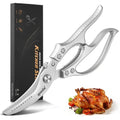 SPEDOL Kitchen Scissors Food Cutting: Heavy Duty Poultry Meat Shears - Stainless Steel All Purpose for Home Cooking & Restaurant