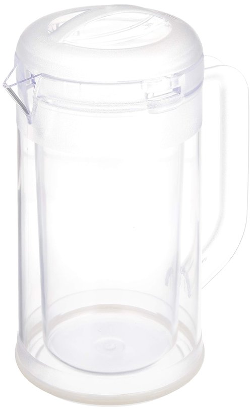 本間冬治工業 Honma Fuyuji Kogyo PPT372 Non-Wet Pitcher, 0.3 gal (1.7 L), Clear, Polycarbonate Resin, Japan