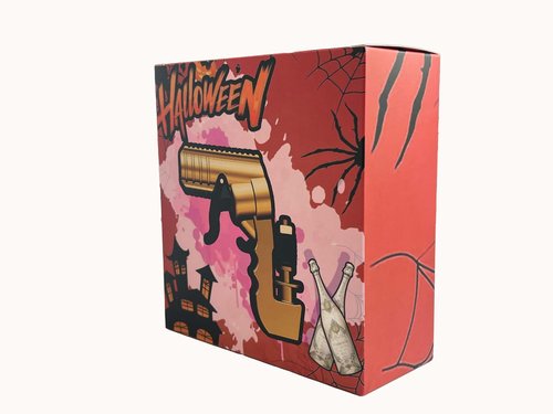 Luxelinc Halloween Champagne Gun Shooter, Liquor Gun Beer Gun Shooter Drink Gun Shooter for Party, Bubbly Blaster Beverage Blaster Gun Alcohol Shot Gun for Weddings, Birthdays, Clubs Gift