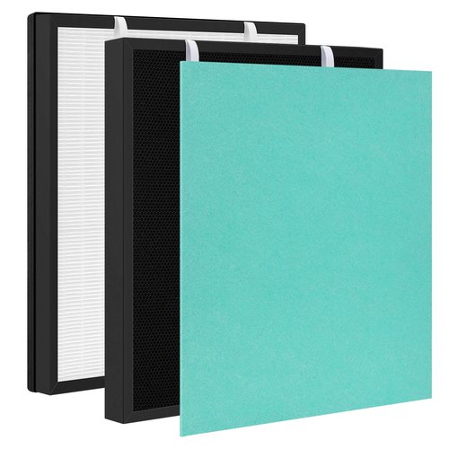 RFM80 Replacement Filter for Max Air Purifier (Model OVHM80), with 3-in-1 HEPA and High-Efficiency Activated Carbon Filter, Compared to Part #RFM80, 1 Set