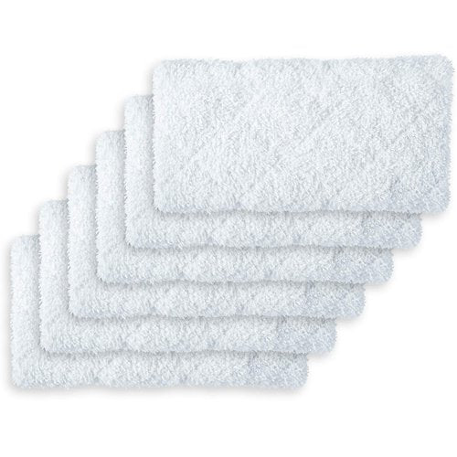 LIGHT 'N' EASY Steam Mop Pads Replacement Reusable Original for S3101/7618ANB/7618ANW/S1/S4/S5/S12（6pcs）