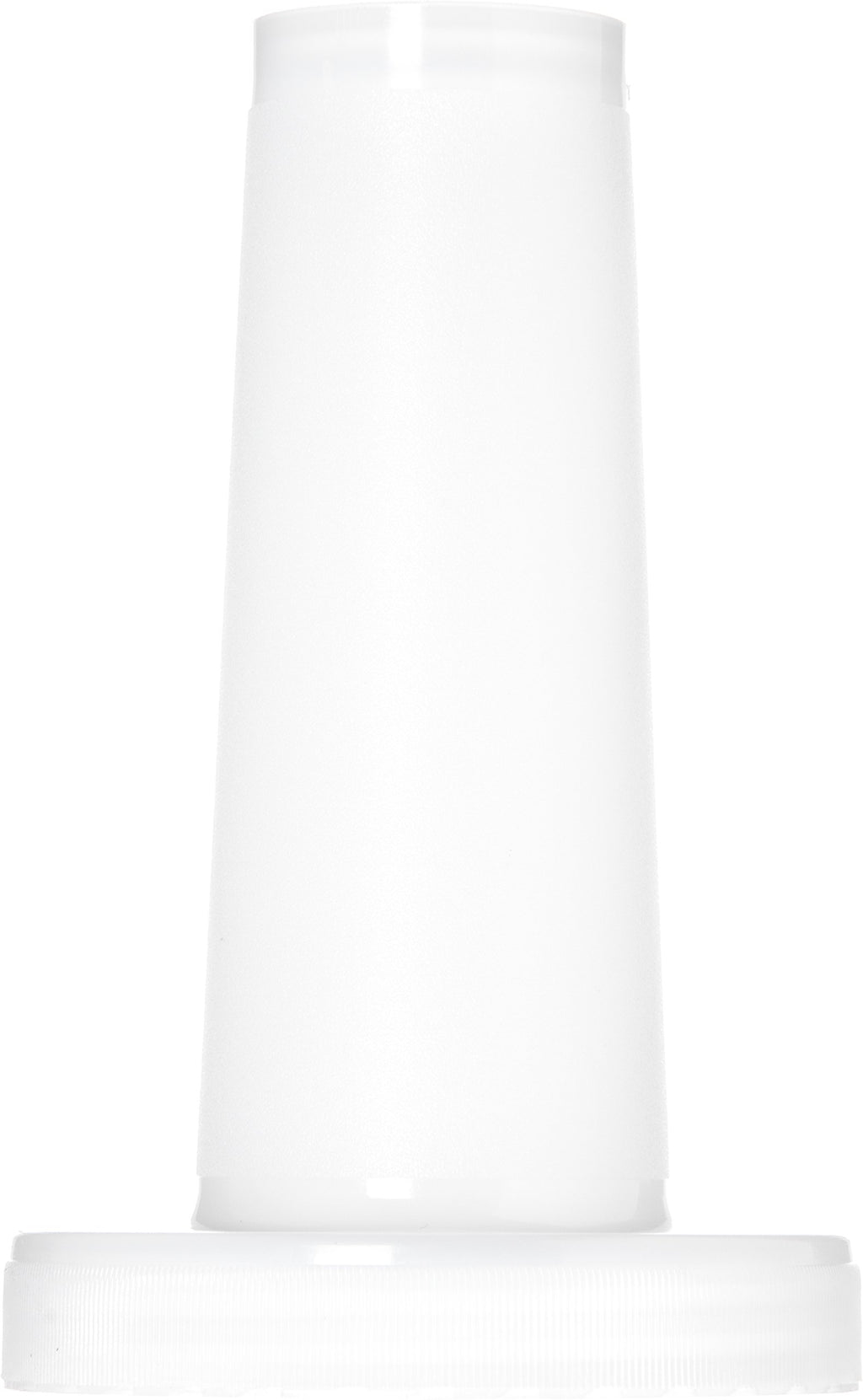 Carlisle FoodService Products Stor N' Pour Plastic Bottle Spouts, Bar Supplies, Pour Spout With Break Resistant For Bar, 3.5 Diameter, White, (Pack of 12)