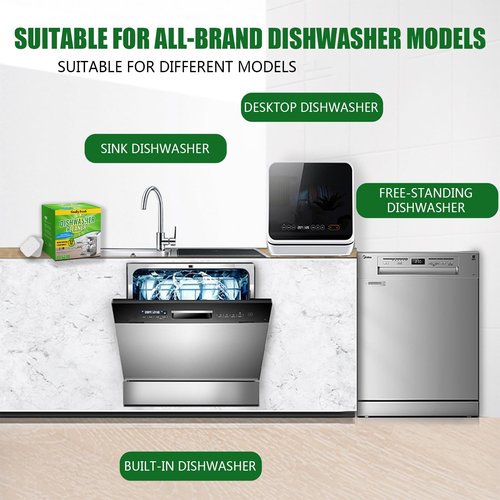 Finally Fresh Dishwasher Cleaner Tablets, 12 Count