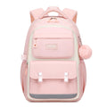 CYOQX School Backpack for Girls Cute Backpack Elementary Middle School High School Teenage Girls Schoolbag (Pink)