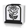 Unique Standing Napkin Holder,Gorgeous Rose Napkin Holders for Paper Napkins,Napkin Holder User-Friendly with Non-Slip Mat,Smooth Edge,Be Used for Dining Table,Shop,Countertop