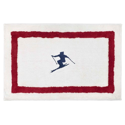 Izod - Bath Rug, Soft & Absorbent Bath Mat with Non-Skid Backing, Holiday Home Decor, Dorm Room Essentials (Alpine Collection, 20" x 32")