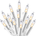 Joiedomi Christmas String Lights - 100 Count Mini Warm Fairy Lights | 21.4 FT Indoor/Outdoor Decor for Holiday Parties