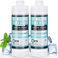 EUHOMY Ice Machine Cleaner Descaler, 32 Fl OZ Ice Maker Cleaner (8 Uses), Ideal Universal Descaling Solution for All Brands Ice Maker, Single Use Coffee and Espresso Machines (2 Bottles)