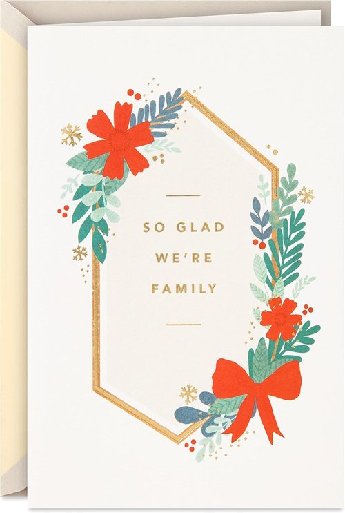 Hallmark Signature Christmas Card - Heartfelt Family Message | Perfect for Holiday Gifting