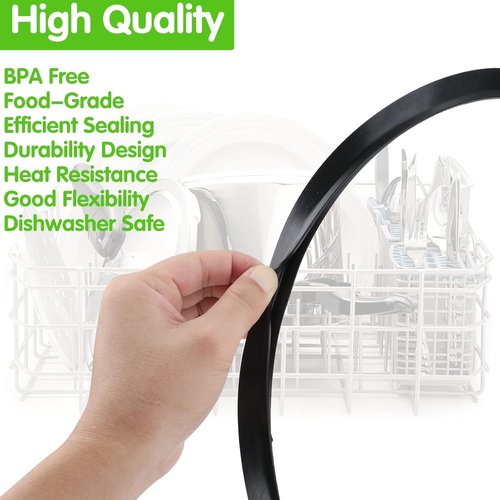 Mirro Pressure Canner Gasket S-9882 Fits for Mirro 12/16/22QT Model M-0512 / M-0522 / M-0312 / M-0406 / M-0416 / M-0526 / M-0622