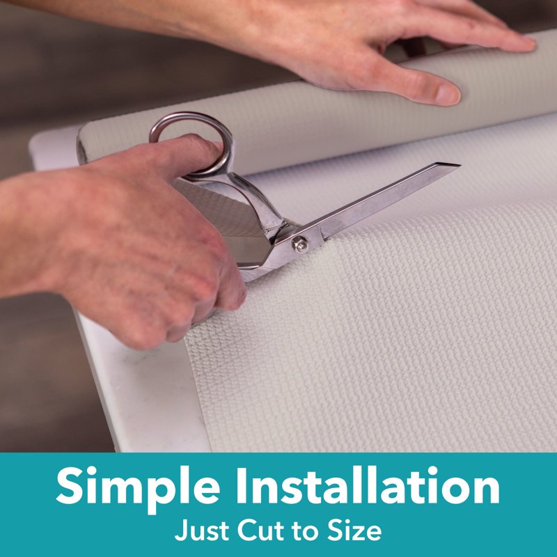 Smooth Top Shelf Liner - Taupe 12 in. x 30 ft. Roll