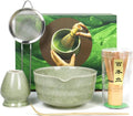 Matcha Whisk Set - Premium Ceremonial Grade Kit with Bamboo Whisk, Bowl, Scoop & Sifter | Authentic Japanese Tea Essentials