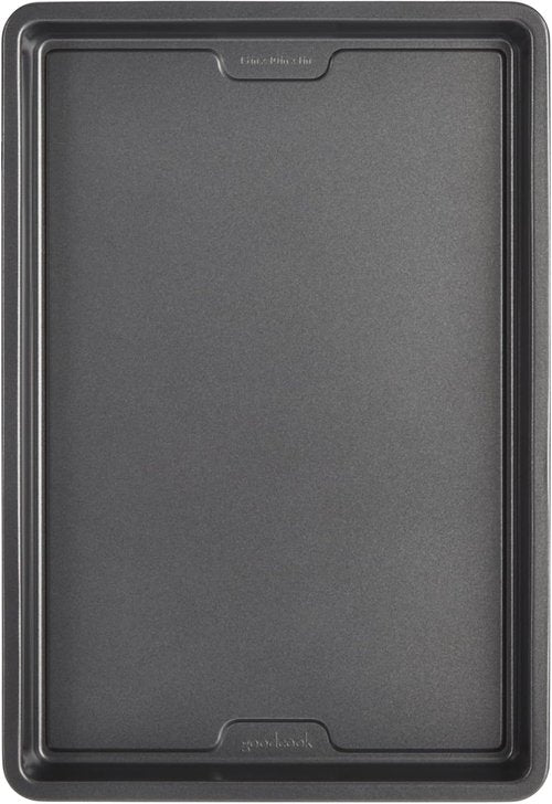 GoodCook PRO Medium Baking Sheet Pan - Nonstick, Scratch-Resistant Carbon Steel | 10 x 15-Inch, Gray, Oven Safe to 480°F
