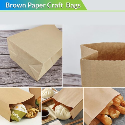 Perfect Stix 4lb Brown Paper Bags-Lunch Bags, Craft Bags, Grocery Bags- Pack of 2000ct
