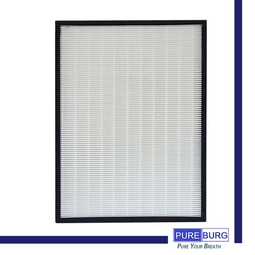 PUREBURG Replacement Filter Compatible with Rabbitair BioGS BioGP SPA-421A SPA-582A Air Purifiers, H13 HEPA Air Clean dust PM2.5 Odor smoke VOCs